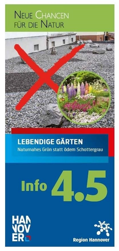 Flyer zum Thema Schottergärten-Bild.jpg © Gemeinde Isernhagen,
Region Hannover