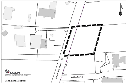 Geltungsbereich-B-Plan-2-224-Voltmers-Hof © Gemeinde Isernhagen